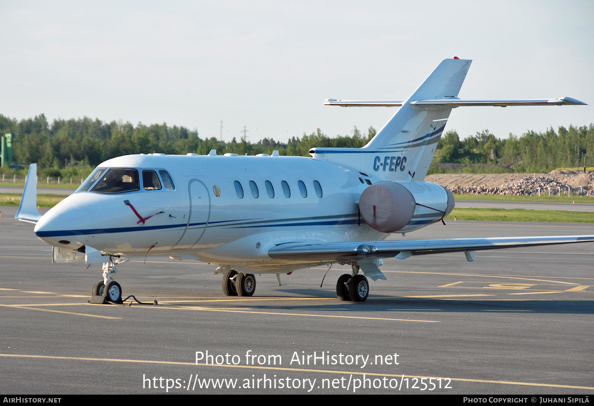 Aircraft Photo of C-FEPC | Raytheon Hawker 800XP2 | AirHistory.net #125512