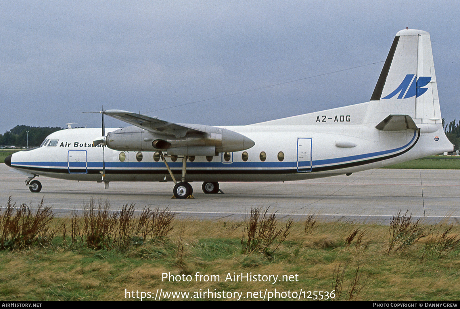 Aircraft Photo of A2-ADG | Fokker F27-200 Friendship | Air Botswana | AirHistory.net #125536