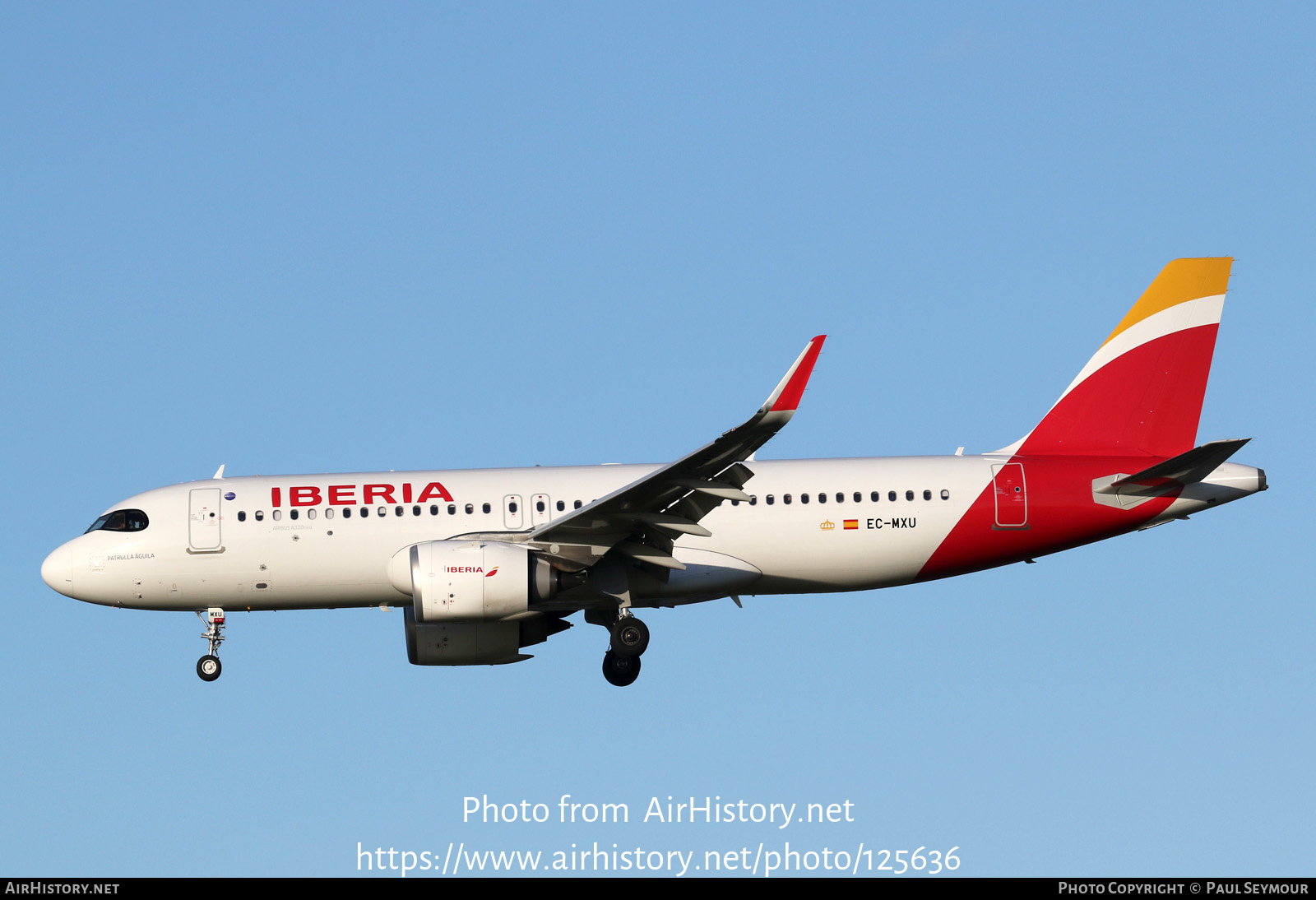 Aircraft Photo of EC-MXU | Airbus A320-251N | Iberia | AirHistory.net #125636