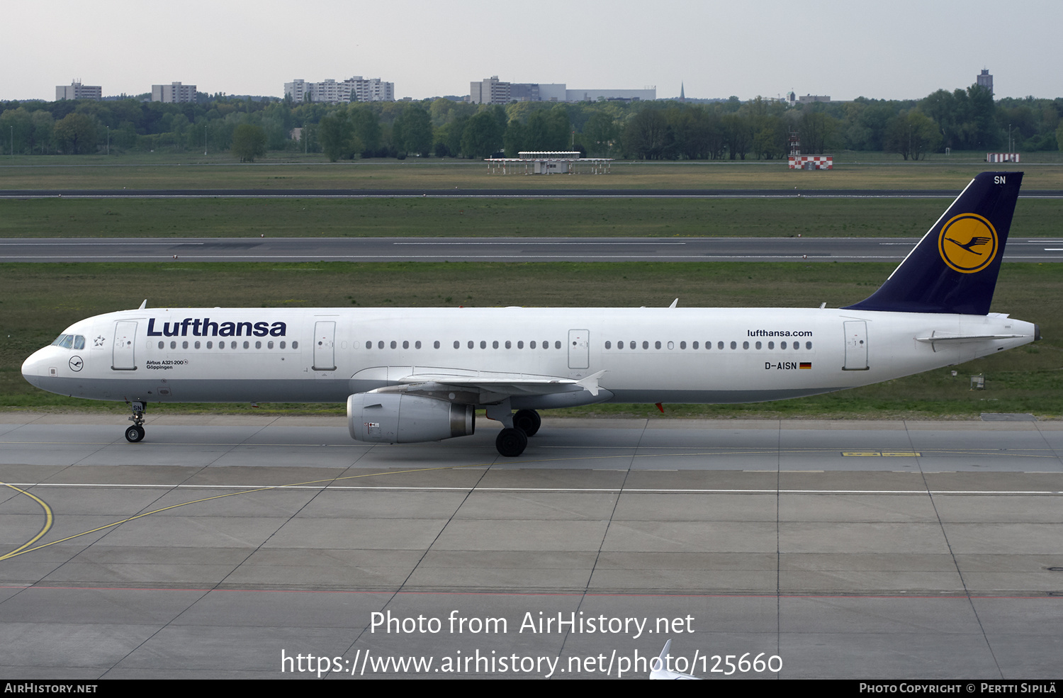 Aircraft Photo of D-AISN | Airbus A321-231 | Lufthansa | AirHistory.net #125660