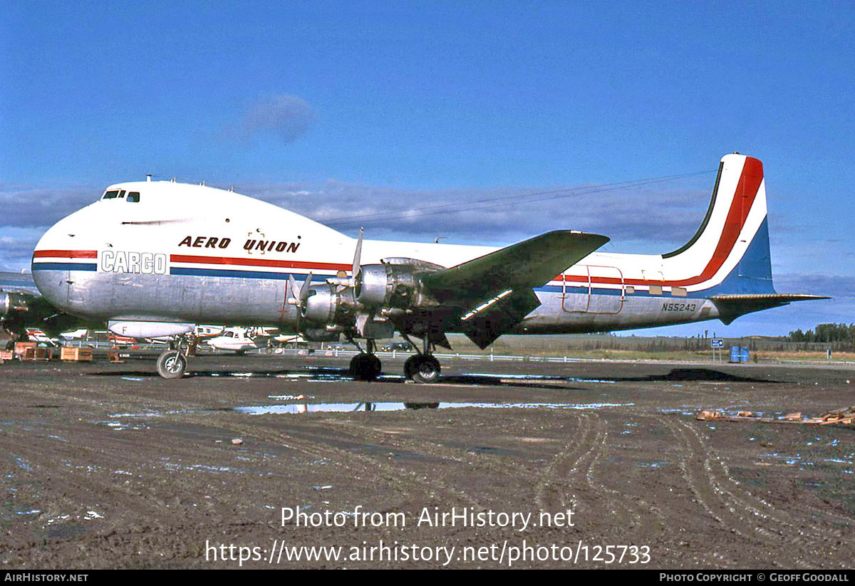 Aircraft Photo of N55243 | Aviation Traders ATL-98 Carvair | Aero Union | AirHistory.net #125733