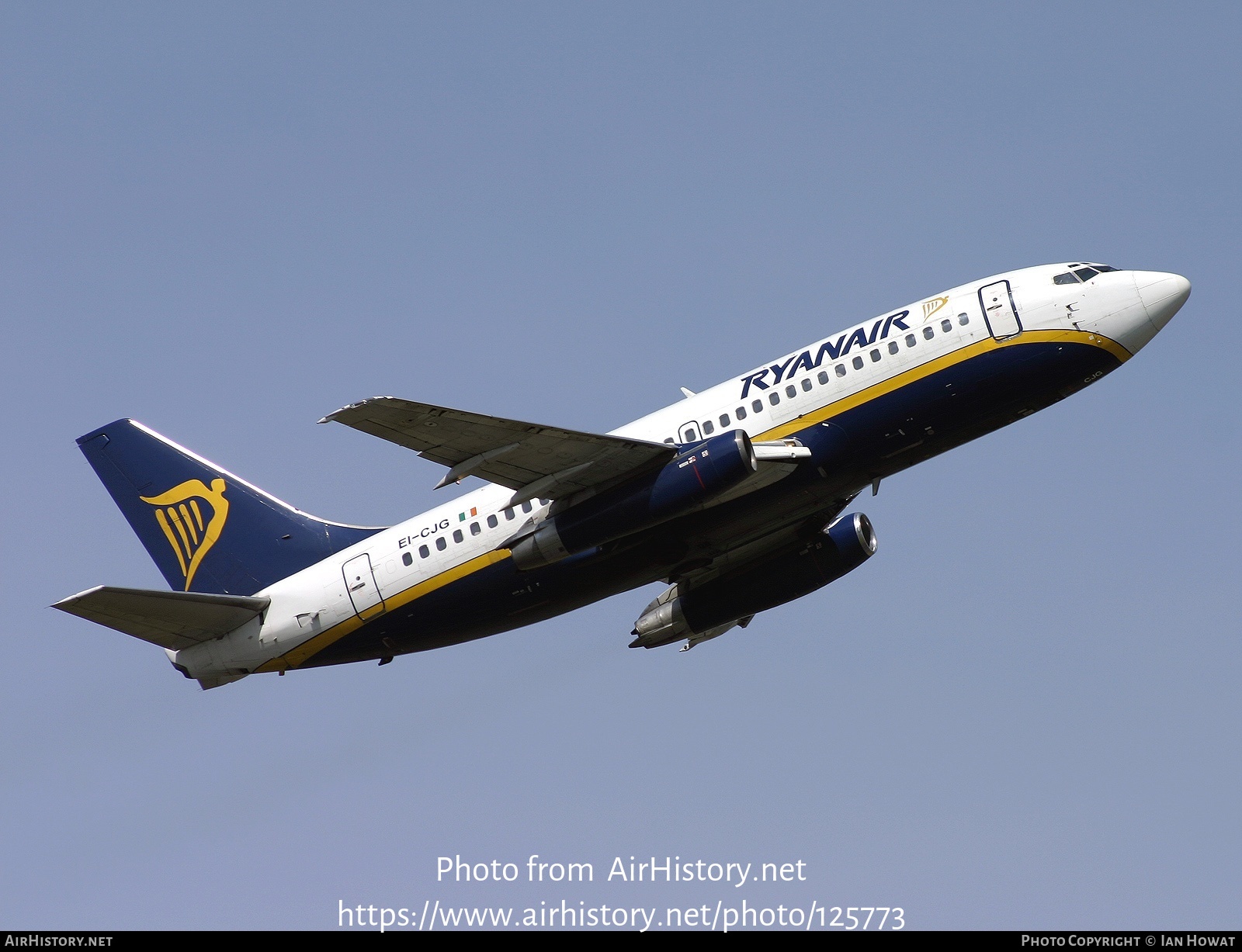 Aircraft Photo of EI-CJG | Boeing 737-204/Adv | Ryanair | AirHistory.net #125773