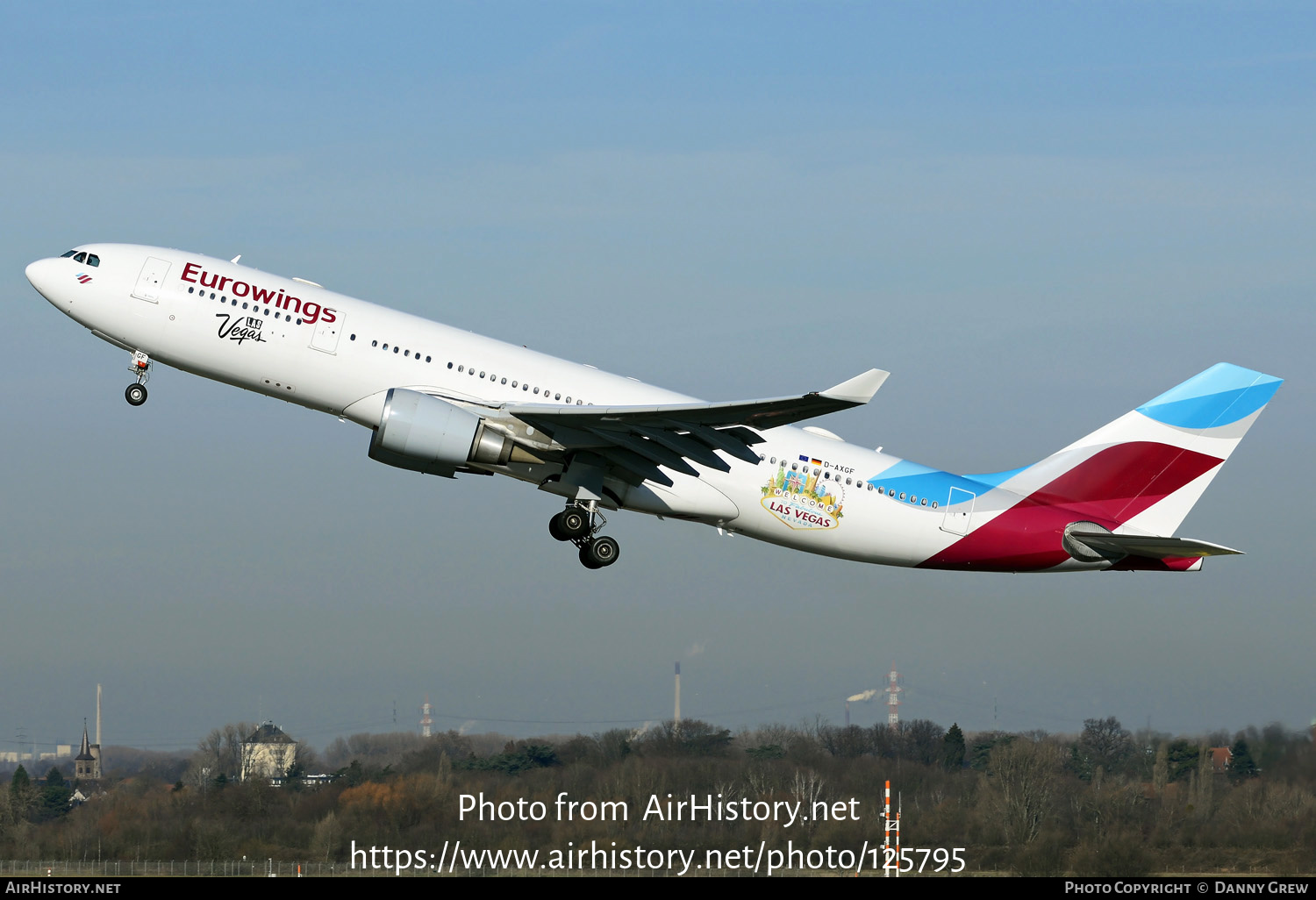 Aircraft Photo of D-AXGF | Airbus A330-203 | Eurowings | AirHistory.net #125795