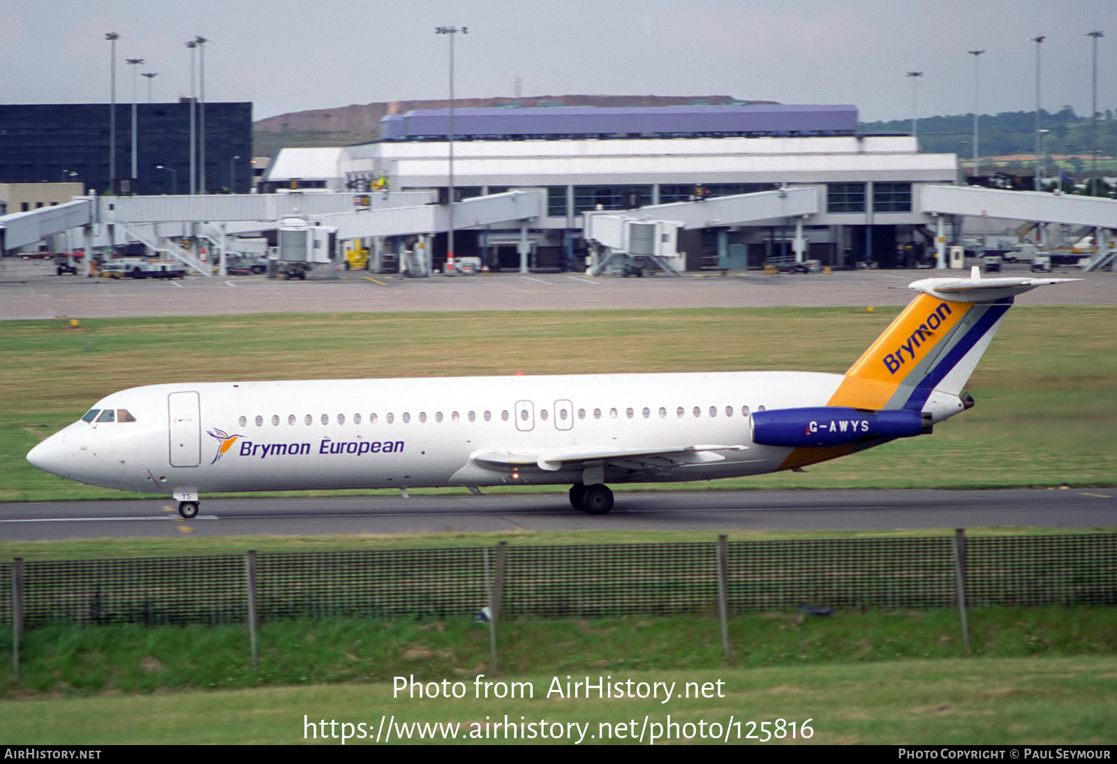 Aircraft Photo of G-AWYS | BAC 111-501EX One-Eleven | Brymon European Airways | AirHistory.net #125816