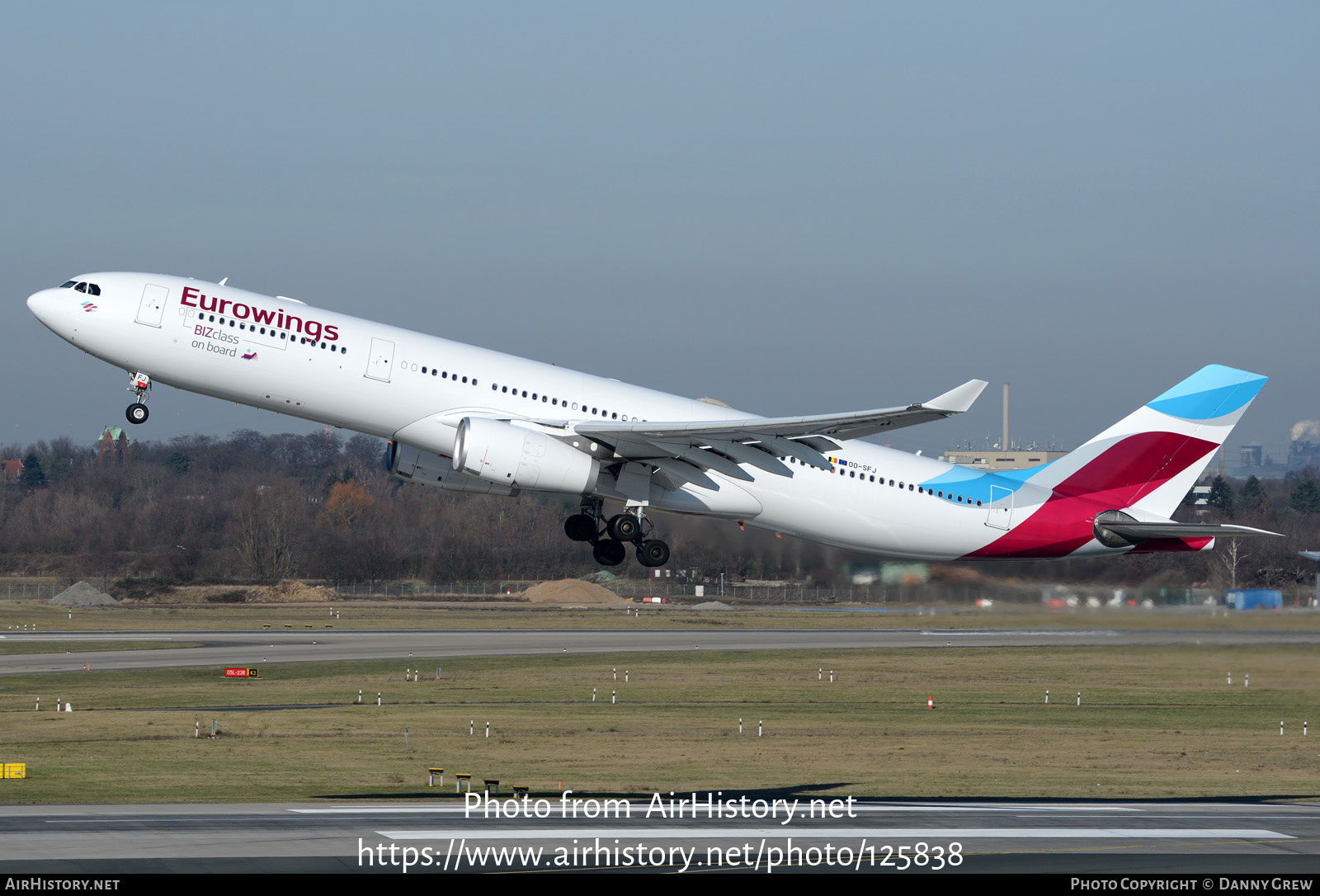 Aircraft Photo of OO-SFJ | Airbus A330-343E | Eurowings | AirHistory.net #125838