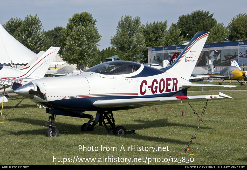 Aircraft Photo of C-GOER | Questair M-20 Venture | AirHistory.net #125850