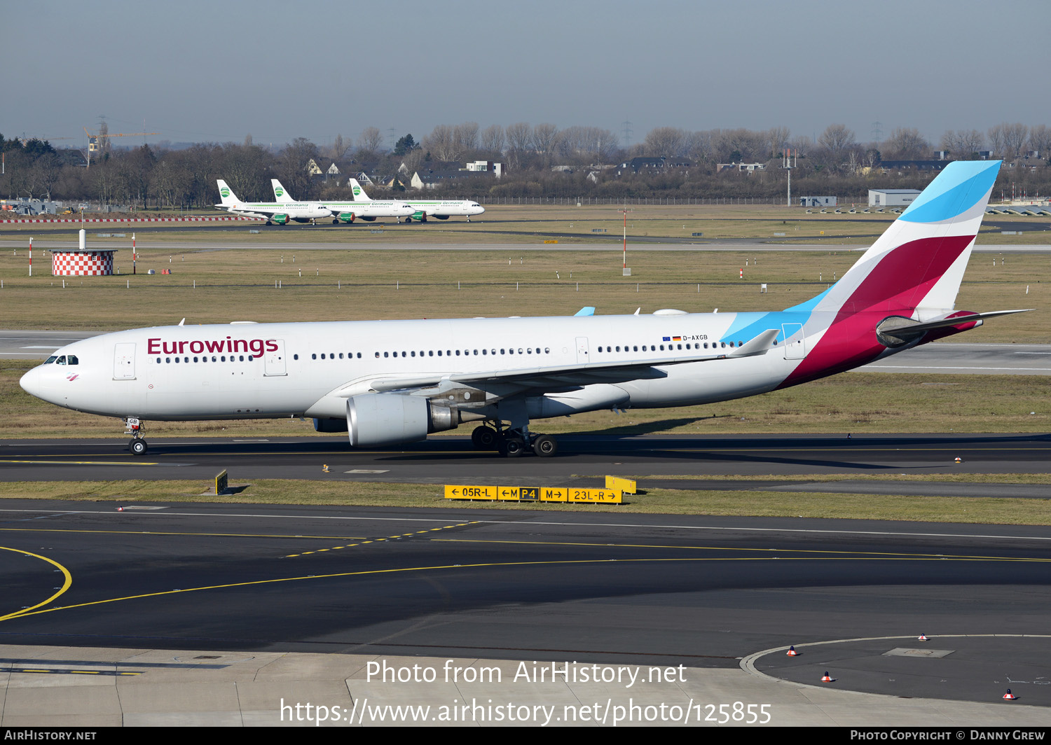 Aircraft Photo of D-AXGB | Airbus A330-203 | Eurowings | AirHistory.net #125855