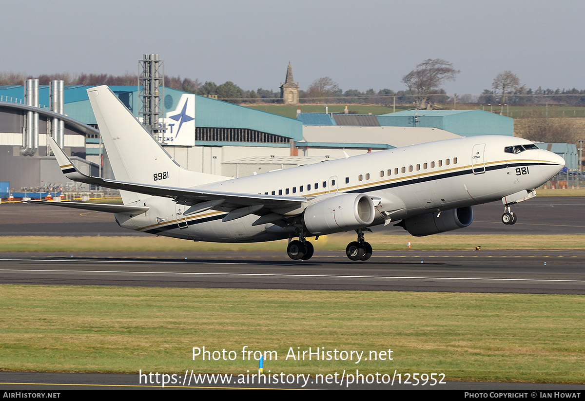 Aircraft Photo of 168981 / 8981 | Boeing C-40A Clipper | USA - Navy | AirHistory.net #125952