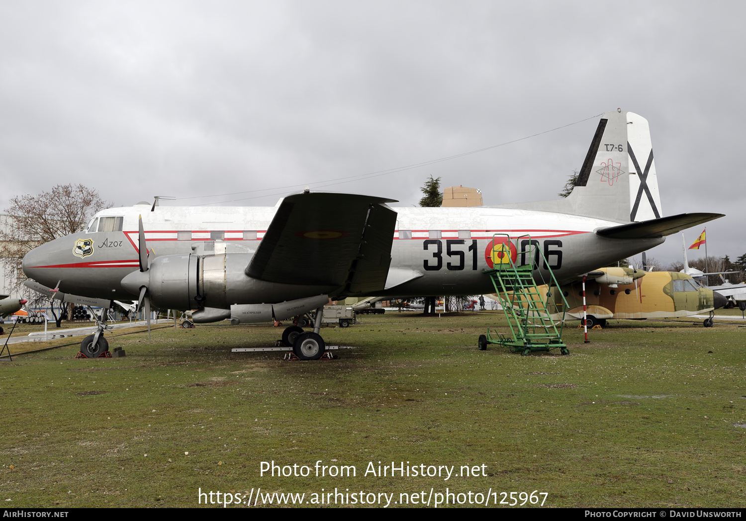 Aircraft Photo of T7-6 | CASA C207A Azor | Spain - Air Force | AirHistory.net #125967