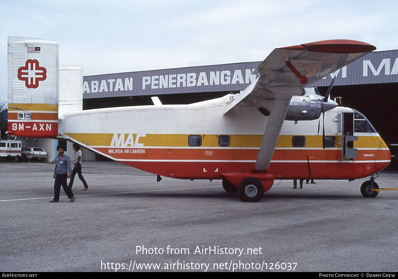 Aircraft Photo of 9M-AXN | Short SC.7 Skyvan 3-400 | Malaysia Air Charter - MAC | AirHistory.net #126037