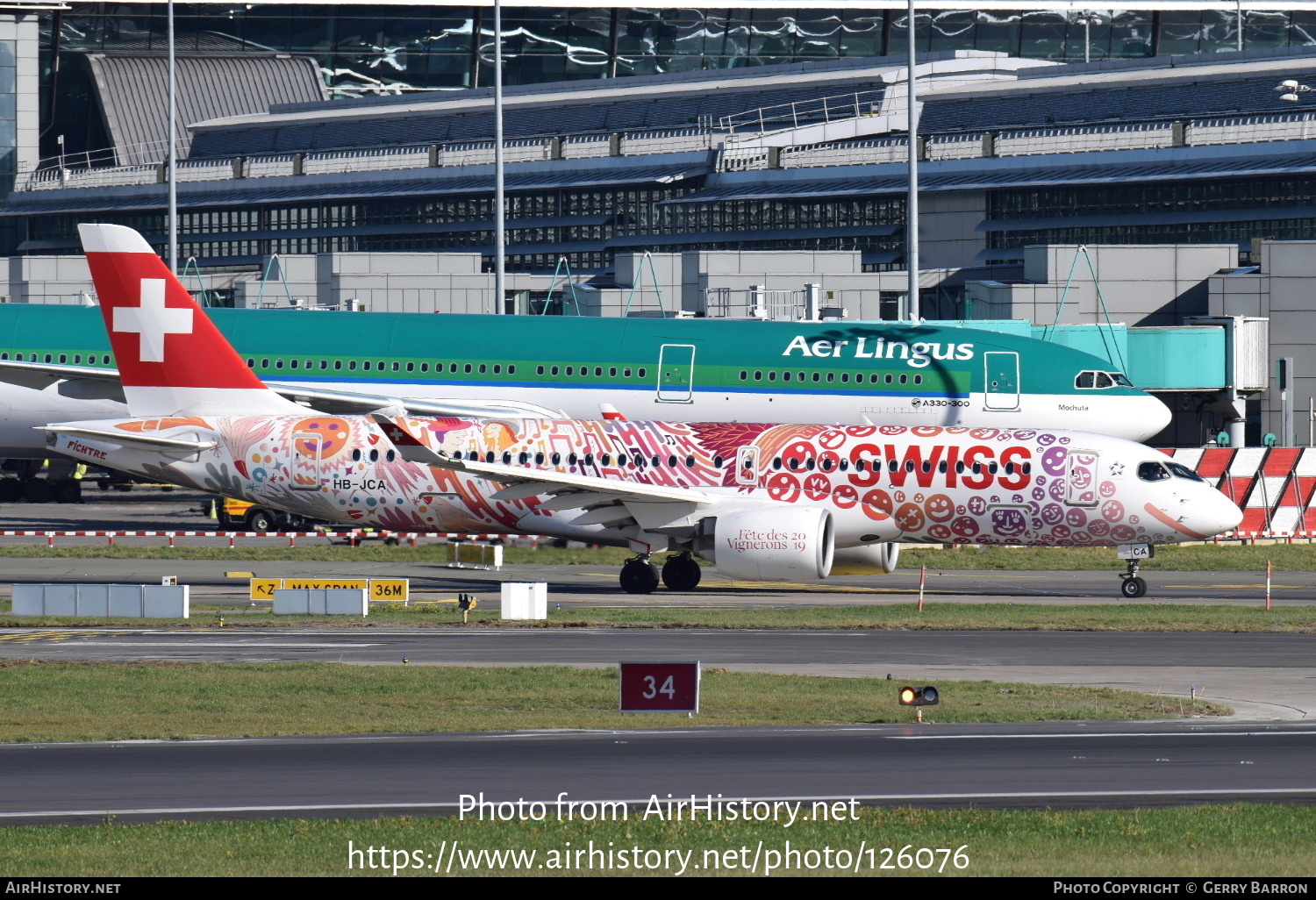 Aircraft Photo of HB-JCA | Bombardier CSeries CS300 (BD-500-1A11) | Swiss International Air Lines | AirHistory.net #126076