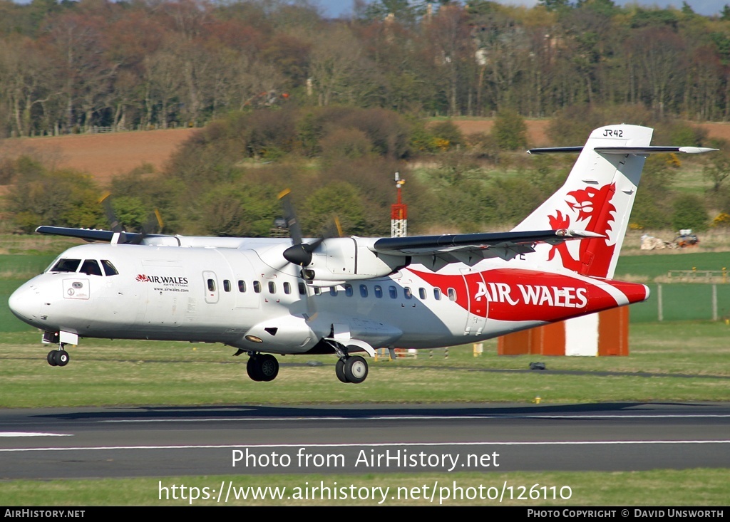 Aircraft Photo of G-TAWE | ATR ATR-42-300 | Air Wales | AirHistory.net #126110