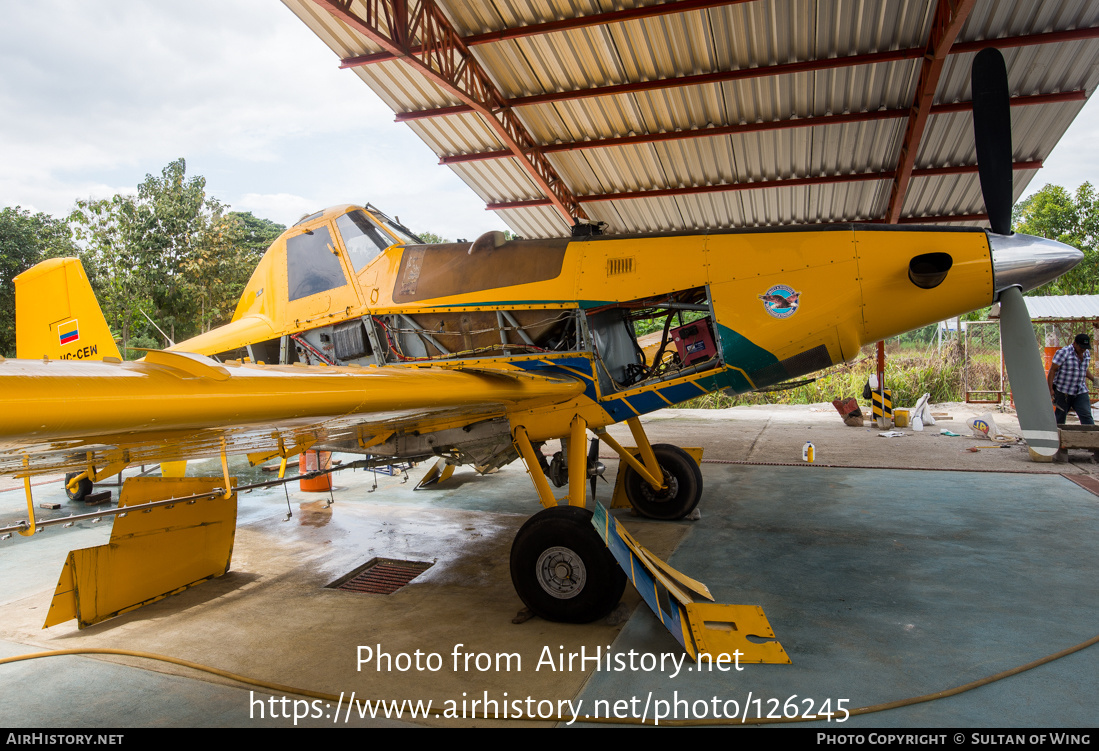 Aircraft Photo of HC-CEW | Ayres S2R-T15 Turbo Thrush | Aerovic | AirHistory.net #126245