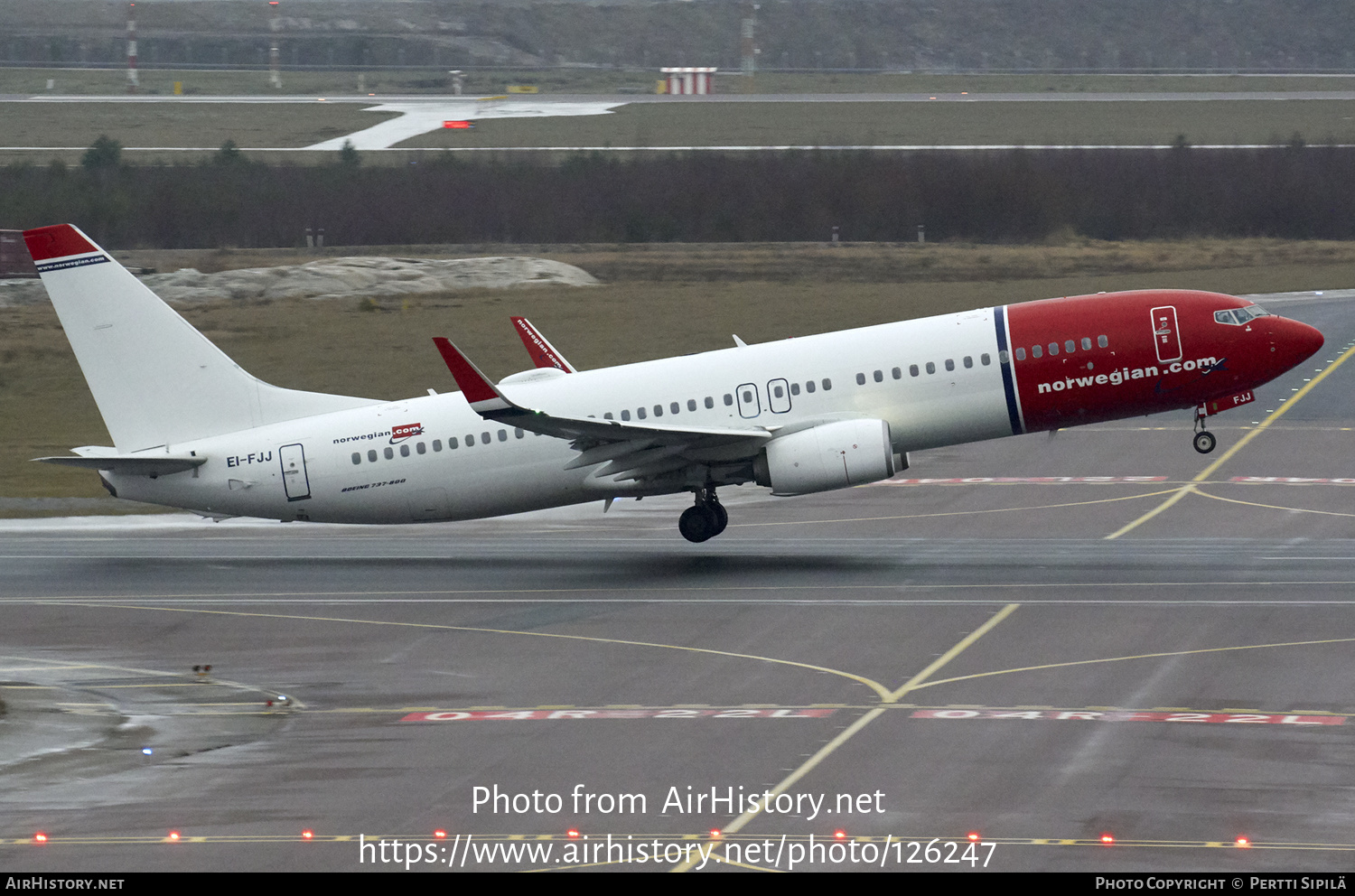 Aircraft Photo of EI-FJJ | Boeing 737-8JP | Norwegian | AirHistory.net #126247