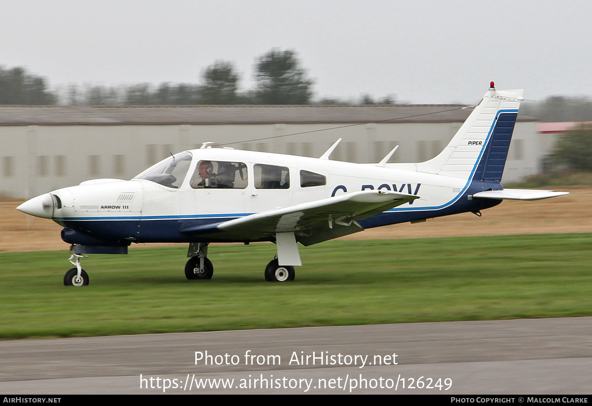 Aircraft Photo of G-BOYV | Piper PA-28R-201T Turbo Cherokee Arrow III | AirHistory.net #126249