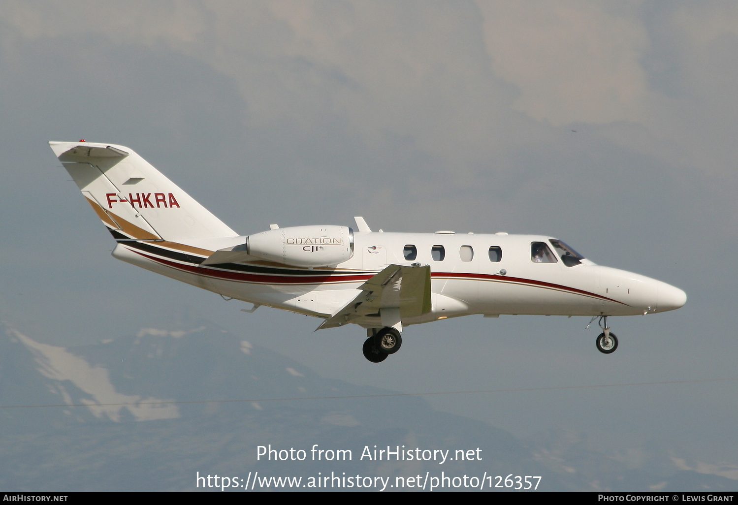 Aircraft Photo of F-HKRA | Cessna 525 CitationJet CJ1+ | AirHistory.net #126357