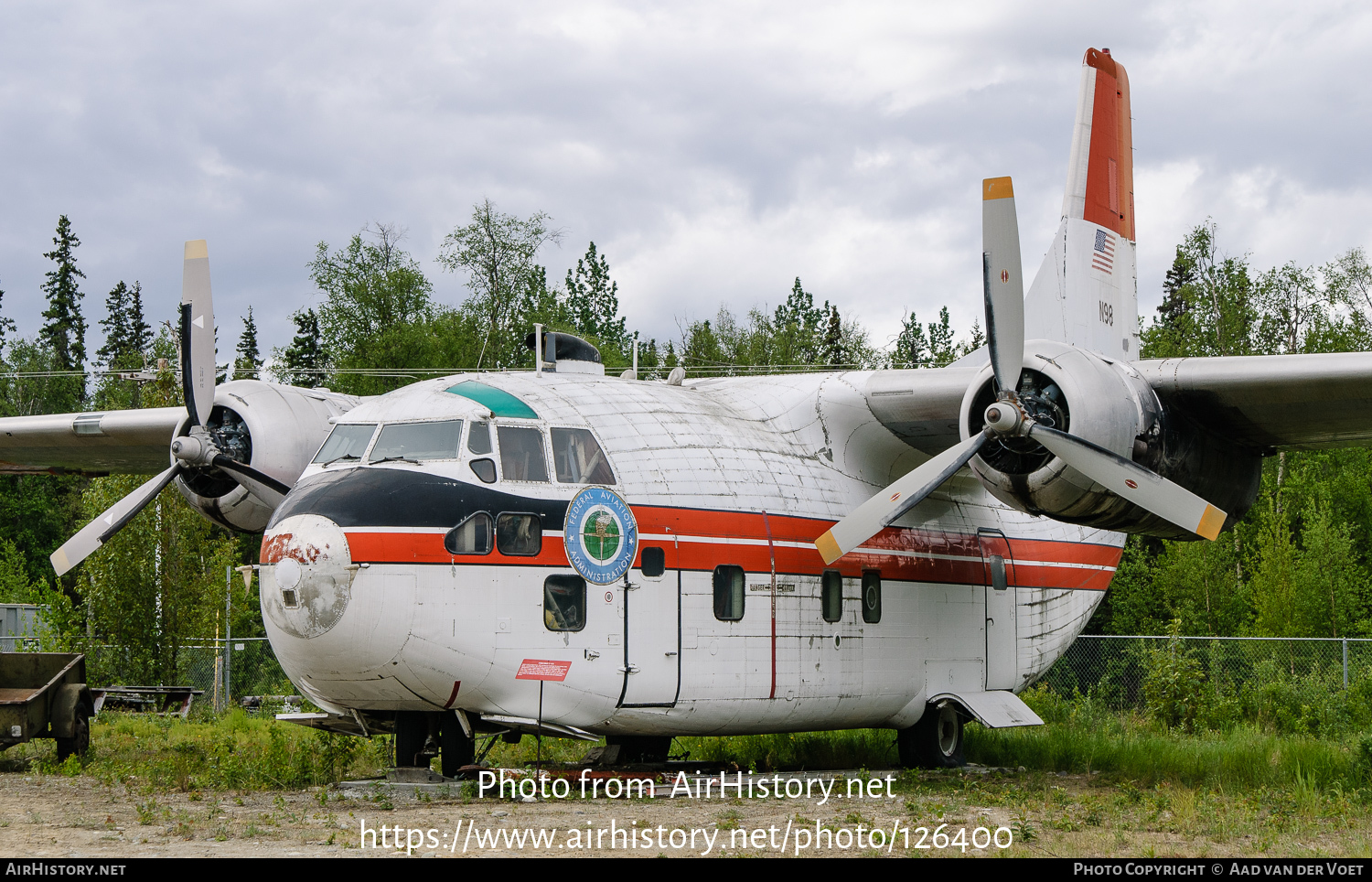 Aircraft Photo of N98 | Fairchild C-123J Provider | FAA - Federal Aviation Administration | AirHistory.net #126400