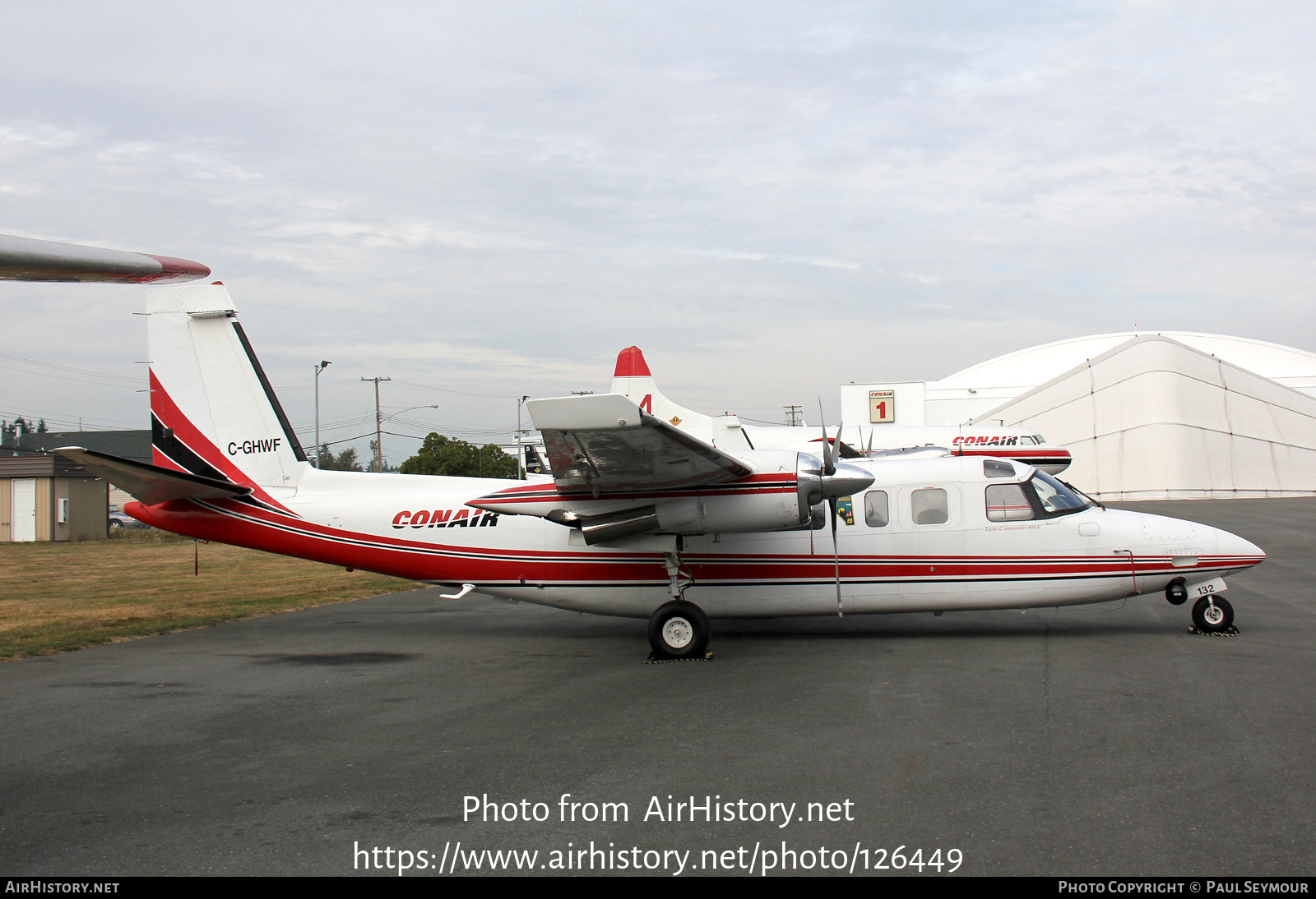 Aircraft Photo of C-GHWF | Rockwell 690A Turbo Commander | Conair Aviation | AirHistory.net #126449