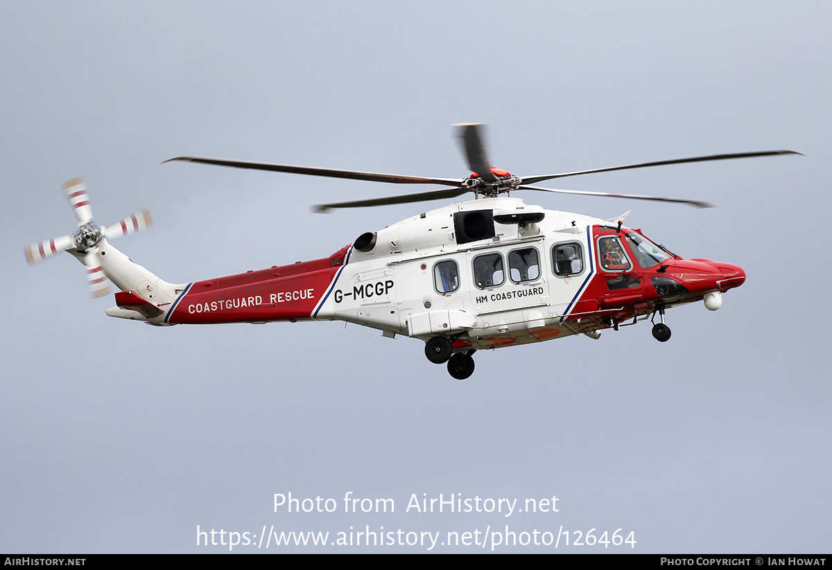 Aircraft Photo of G-MCGP | AgustaWestland AW-189 | HM Coastguard | AirHistory.net #126464