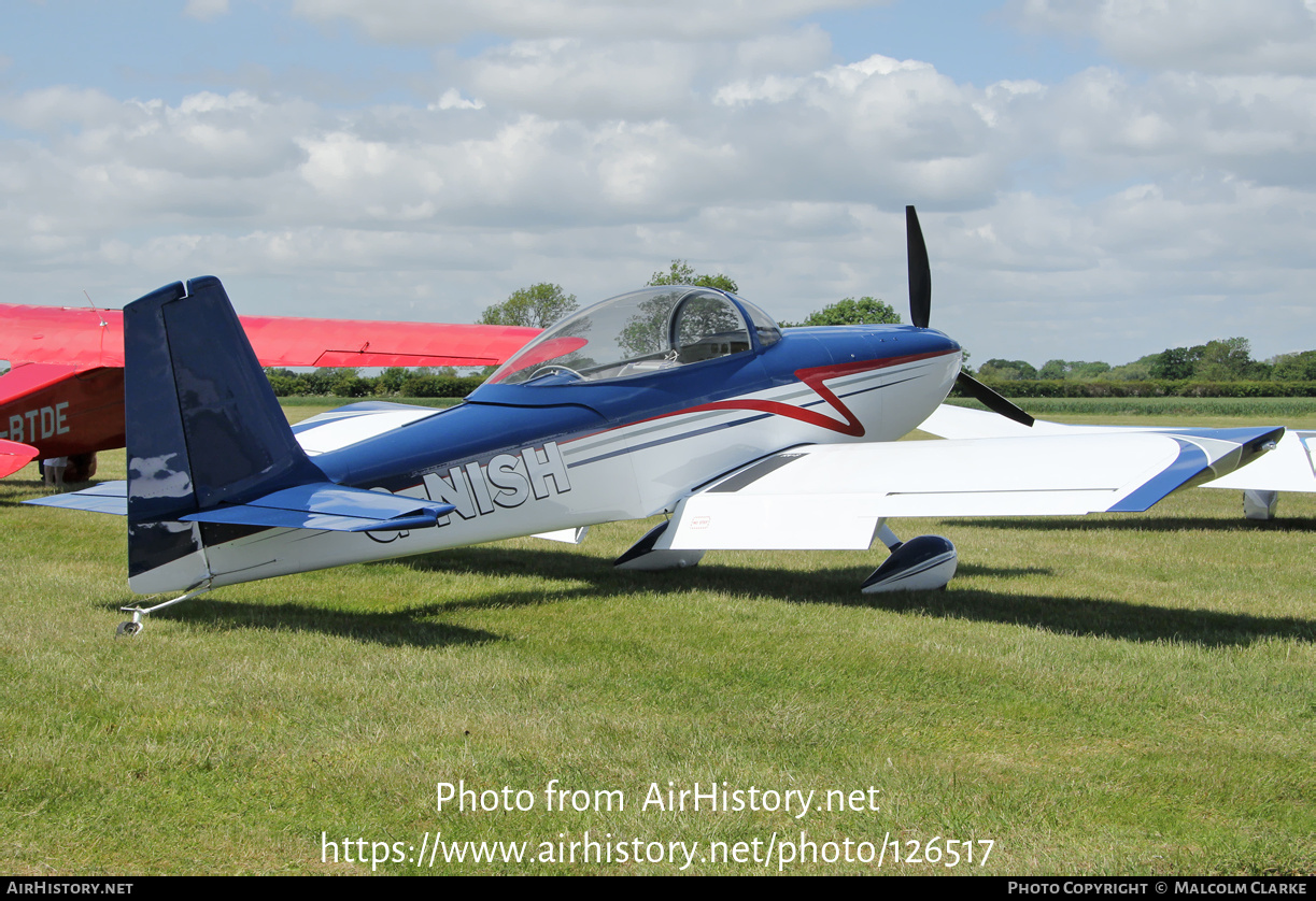 Aircraft Photo of G-NISH | Van's RV-8 | AirHistory.net #126517