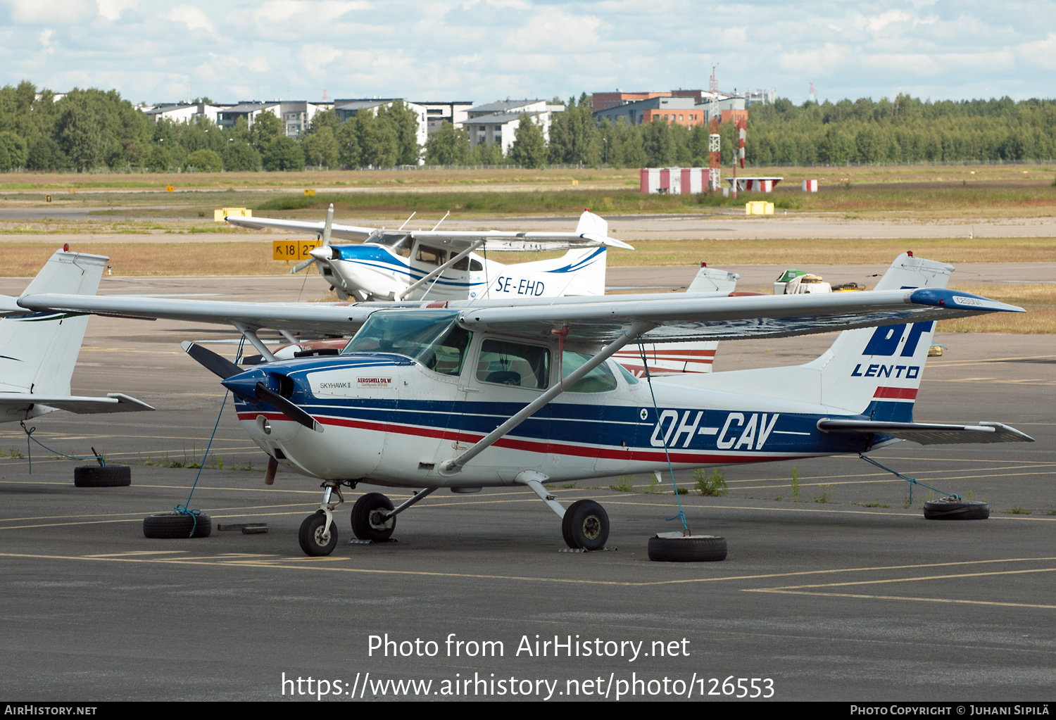 Aircraft Photo of OH-CAV | Cessna 172N Skyhawk 100 II | BF-Lento | AirHistory.net #126553