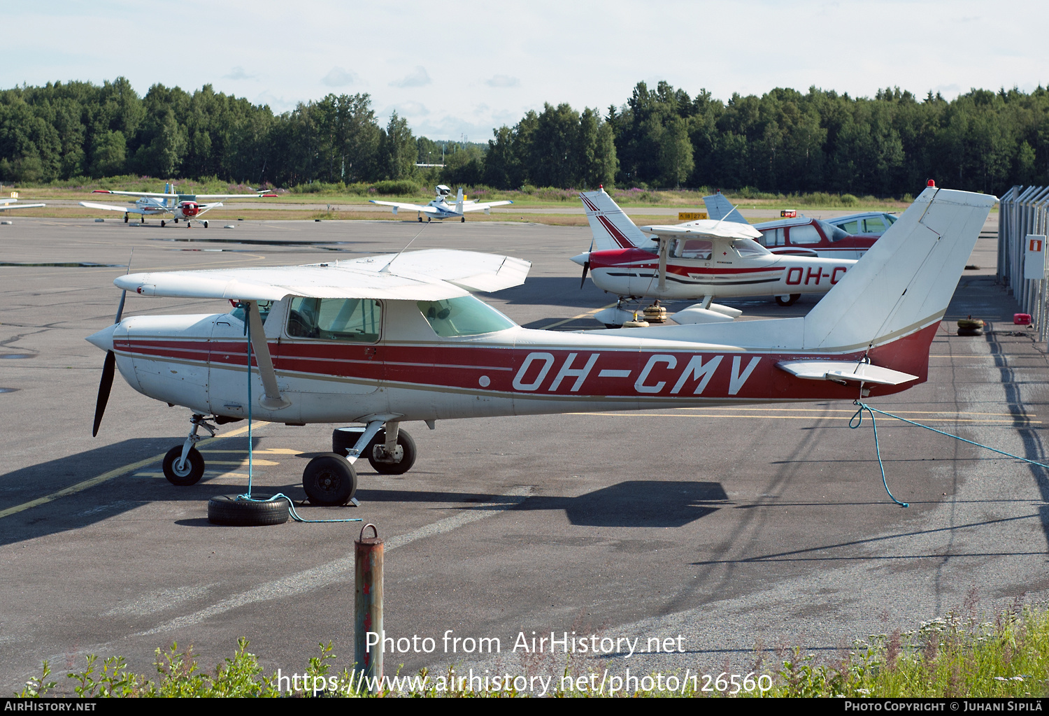 Aircraft Photo of OH-CMV | Cessna 152 | AirHistory.net #126560