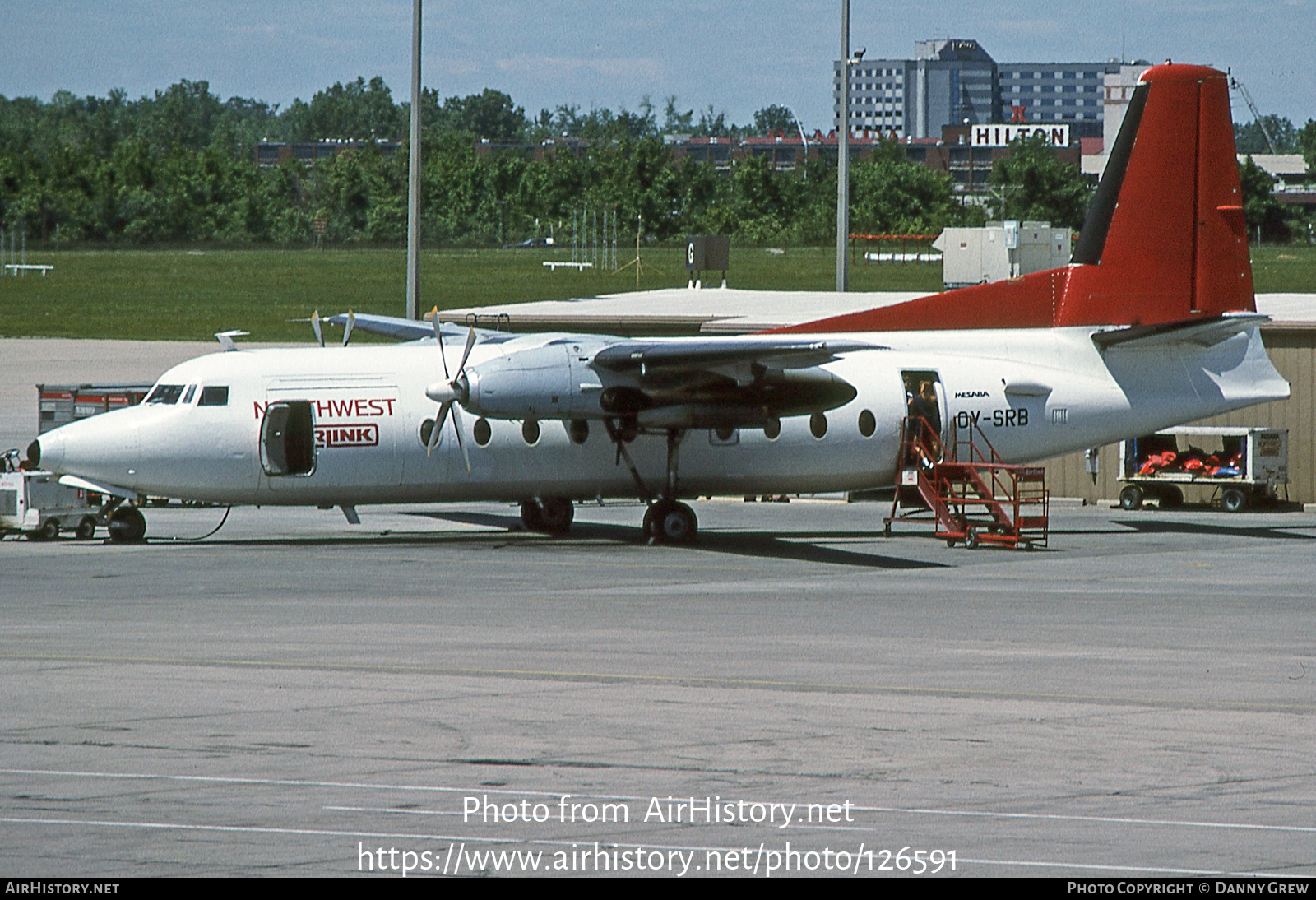 Aircraft Photo of OY-SRB | Fokker F27-600 Friendship | Northwest Airlink | AirHistory.net #126591