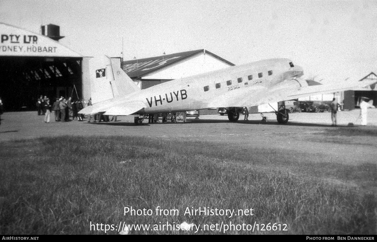 Aircraft Photo of VH-UYB | Douglas DC-2-210 | Australian National Airways - ANA | AirHistory.net #126612