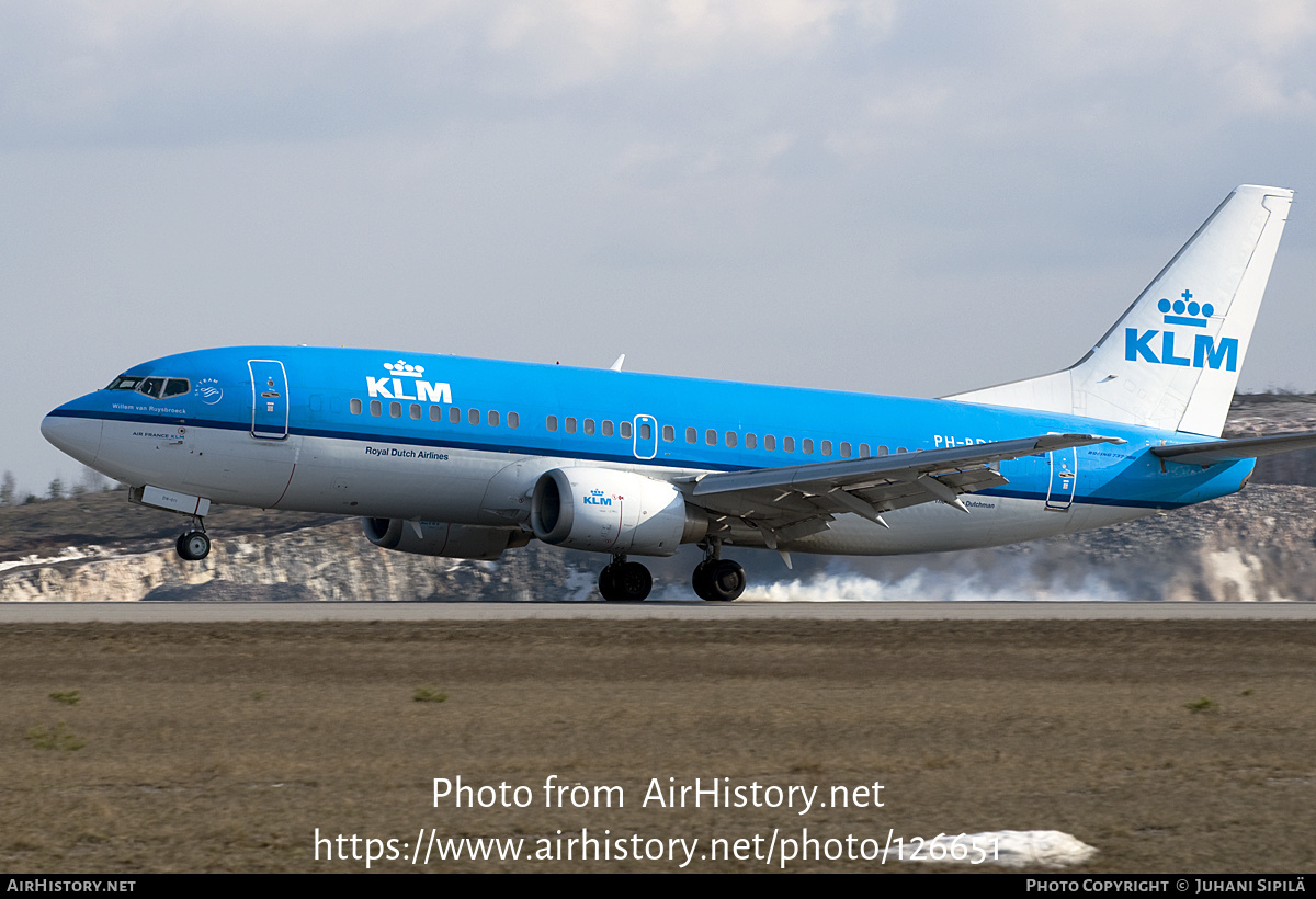 Aircraft Photo of PH-BDN | Boeing 737-306 | KLM - Royal Dutch Airlines | AirHistory.net #126651