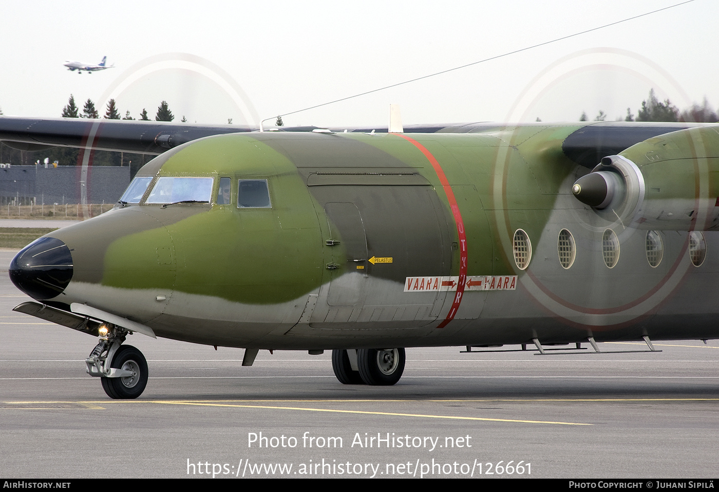 Aircraft Photo of FF-3 | Fokker F27-400M Troopship | Finland - Air Force | AirHistory.net #126661