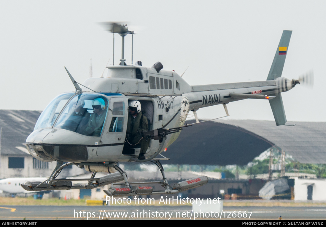 Aircraft Photo of HN-317 | Bell 206B JetRanger II | Ecuador - Navy | AirHistory.net #126667