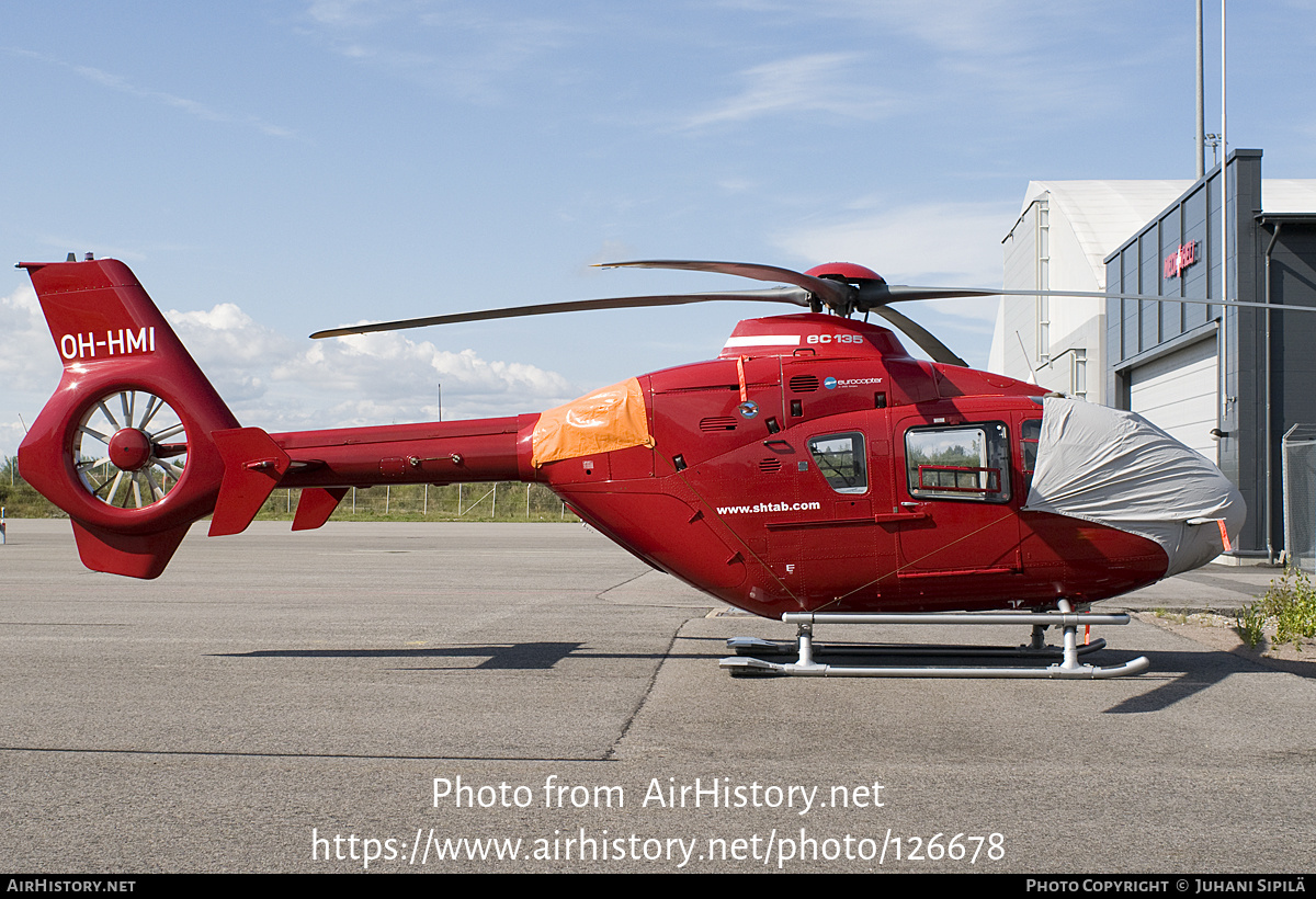 Aircraft Photo of OH-HMI | Eurocopter EC-135P-2 | Skärgårdshavets Helikoptertjänst Ab | AirHistory.net #126678