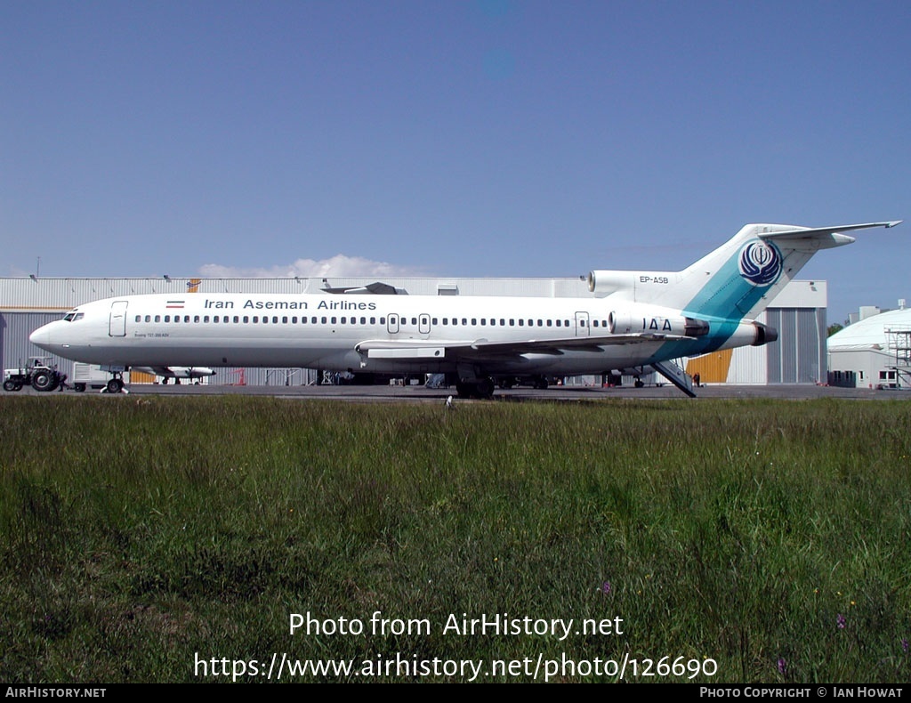 Aircraft Photo of EP-ASB | Boeing 727-228/Adv | Iran Aseman Airlines | AirHistory.net #126690