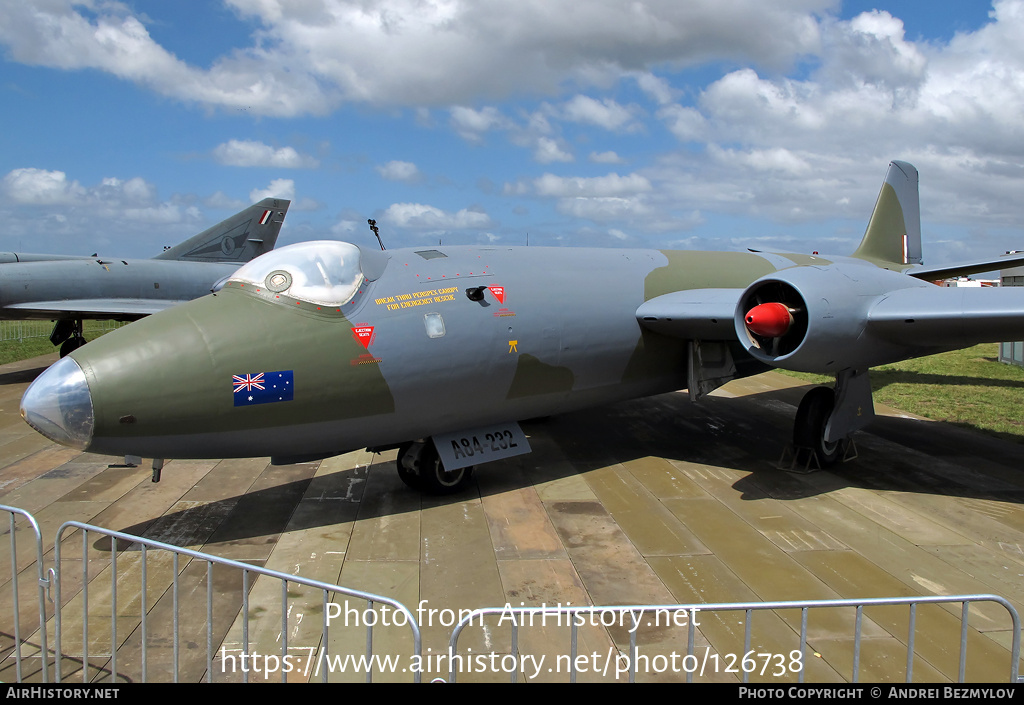 Aircraft Photo of A84-232 | English Electric Canberra Mk20 | Australia - Air Force | AirHistory.net #126738