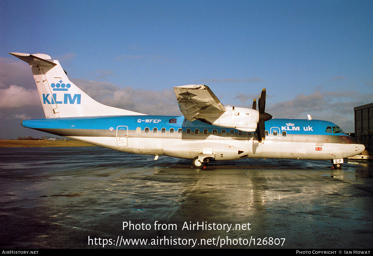 Aircraft Photo of G-WFEP | ATR ATR-42-300 | KLM UK | AirHistory.net #126807