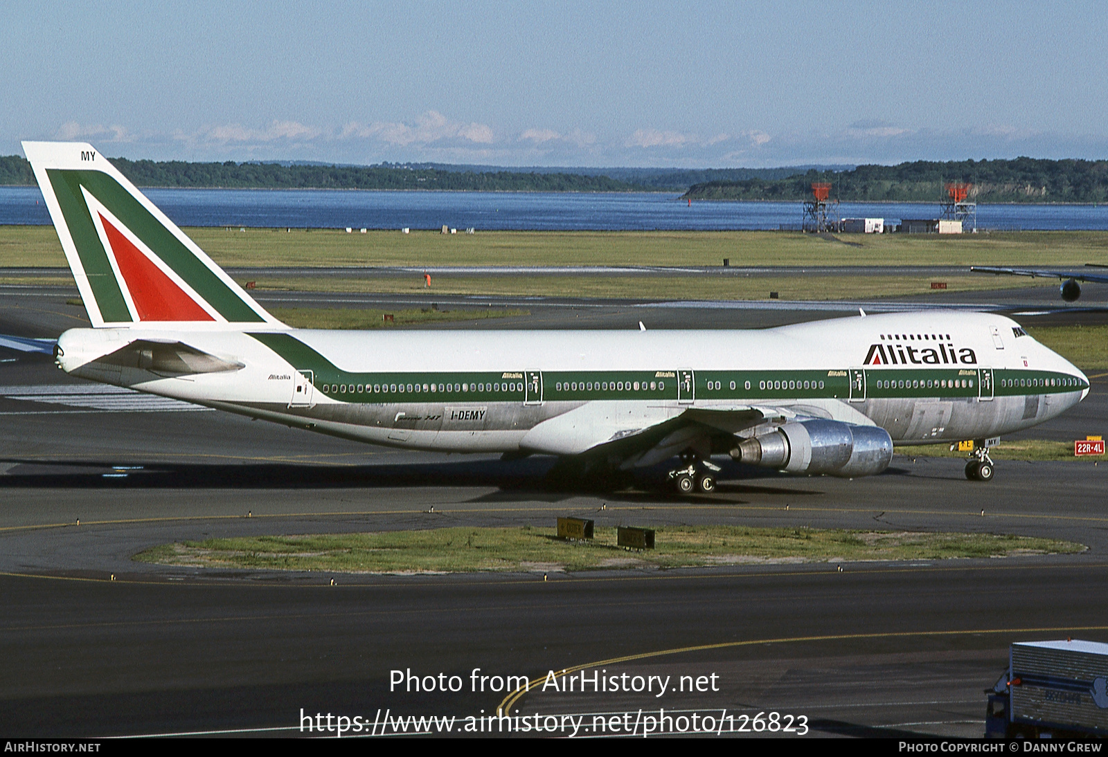 Aircraft Photo of I-DEMY | Boeing 747-230B | Alitalia | AirHistory.net #126823