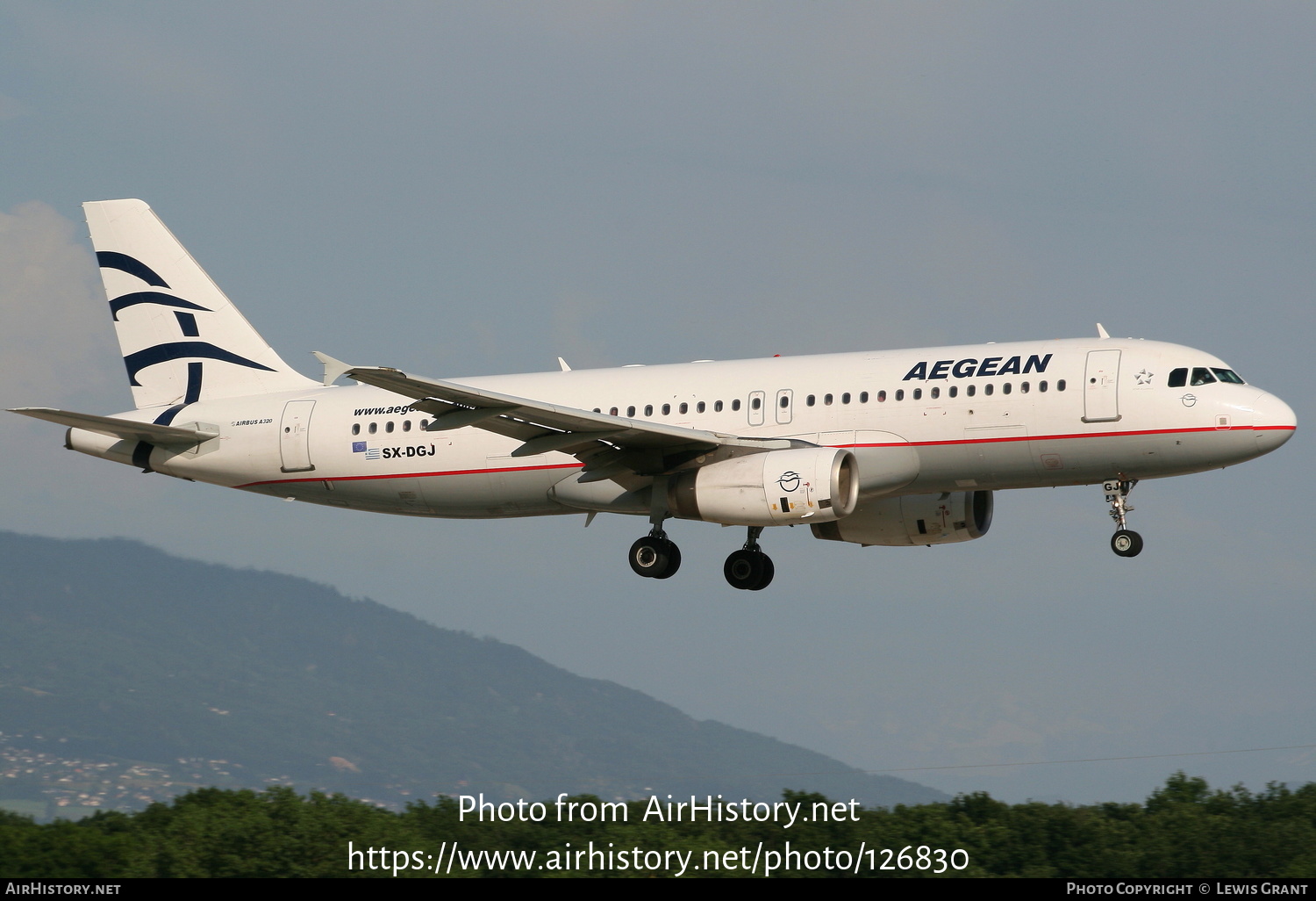 Aircraft Photo of SX-DGJ | Airbus A320-232 | Aegean Airlines | AirHistory.net #126830