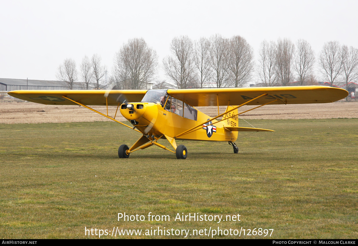 Aircraft Photo of G-AYPM / 51-15319 | Piper L-18C/135 Super Cub | USA - Army | AirHistory.net #126897