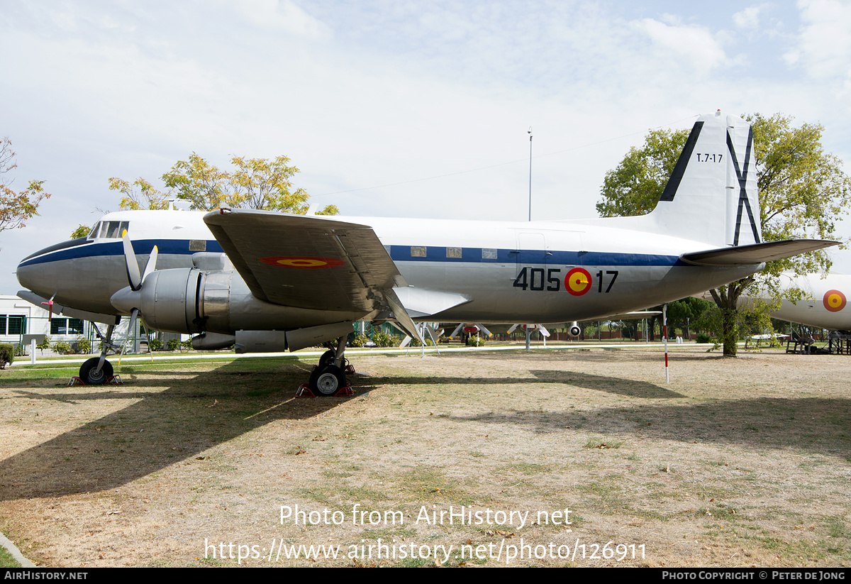 Aircraft Photo of T7-17 | CASA C207C Azor | Spain - Air Force | AirHistory.net #126911