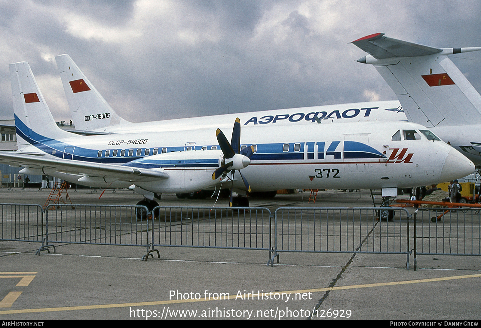 Aircraft Photo of CCCP-54000 | Ilyushin Il-114 | AirHistory.net #126929