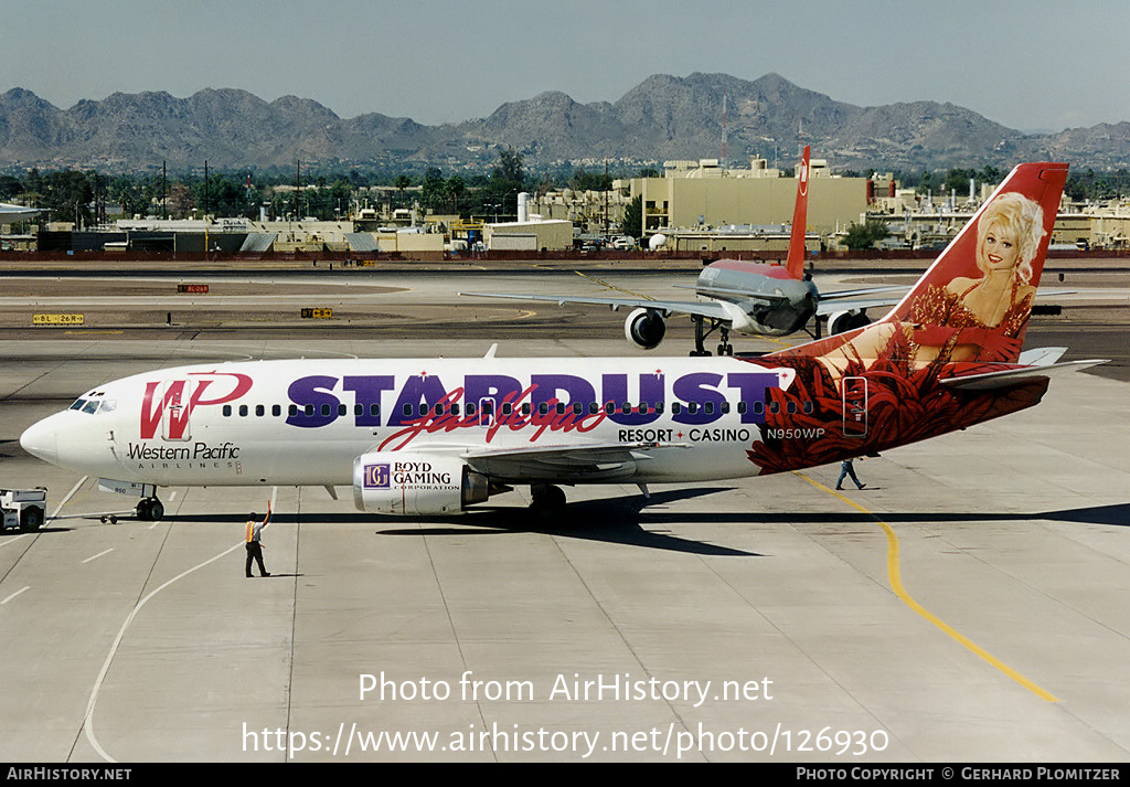 Aircraft Photo of N950WP | Boeing 737-301 | Western Pacific Airlines | AirHistory.net #126930