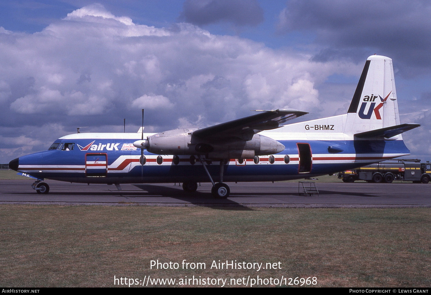 Aircraft Photo of G-BHMZ | Fokker F27-200 Friendship | Air UK | AirHistory.net #126968