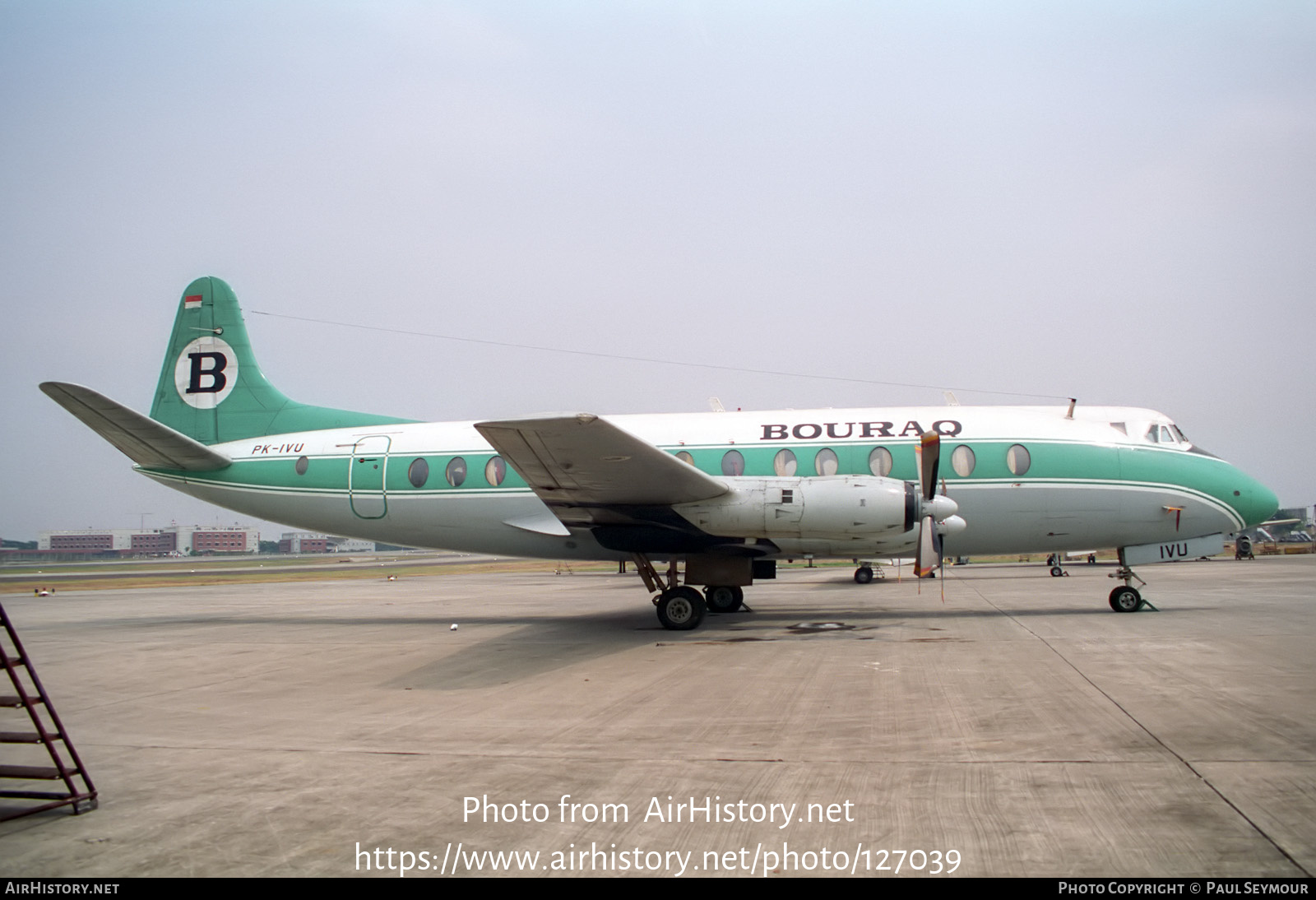 Aircraft Photo of PK-IVU | Vickers 843 Viscount | Bouraq Indonesia Airlines | AirHistory.net #127039