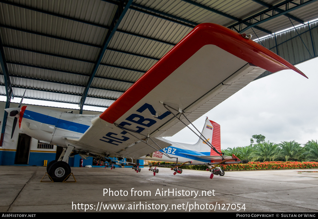 Aircraft Photo of HC-CBZ | Cessna T188C Ag Husky | Fumipalma | AirHistory.net #127054