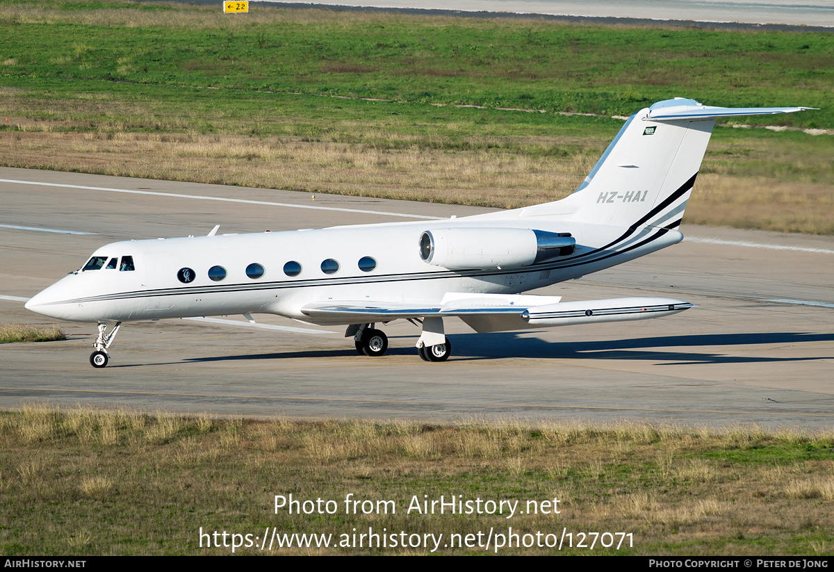 Aircraft Photo of HZ-HA1 | Grumman American G-1159 Gulfstream II-TT | AirHistory.net #127071