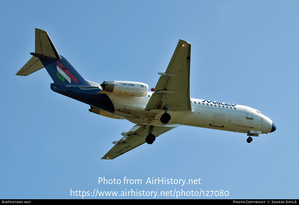 Aircraft Photo of HA-LMB | Fokker 70 (F28-0070) | Malév - Hungarian Airlines | AirHistory.net #127080