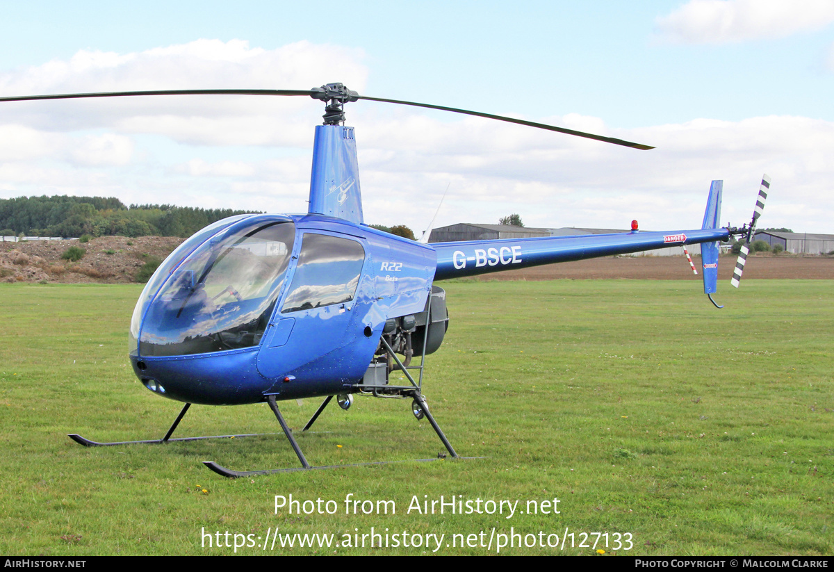 Aircraft Photo of G-BSCE | Robinson R-22 Beta | AirHistory.net #127133