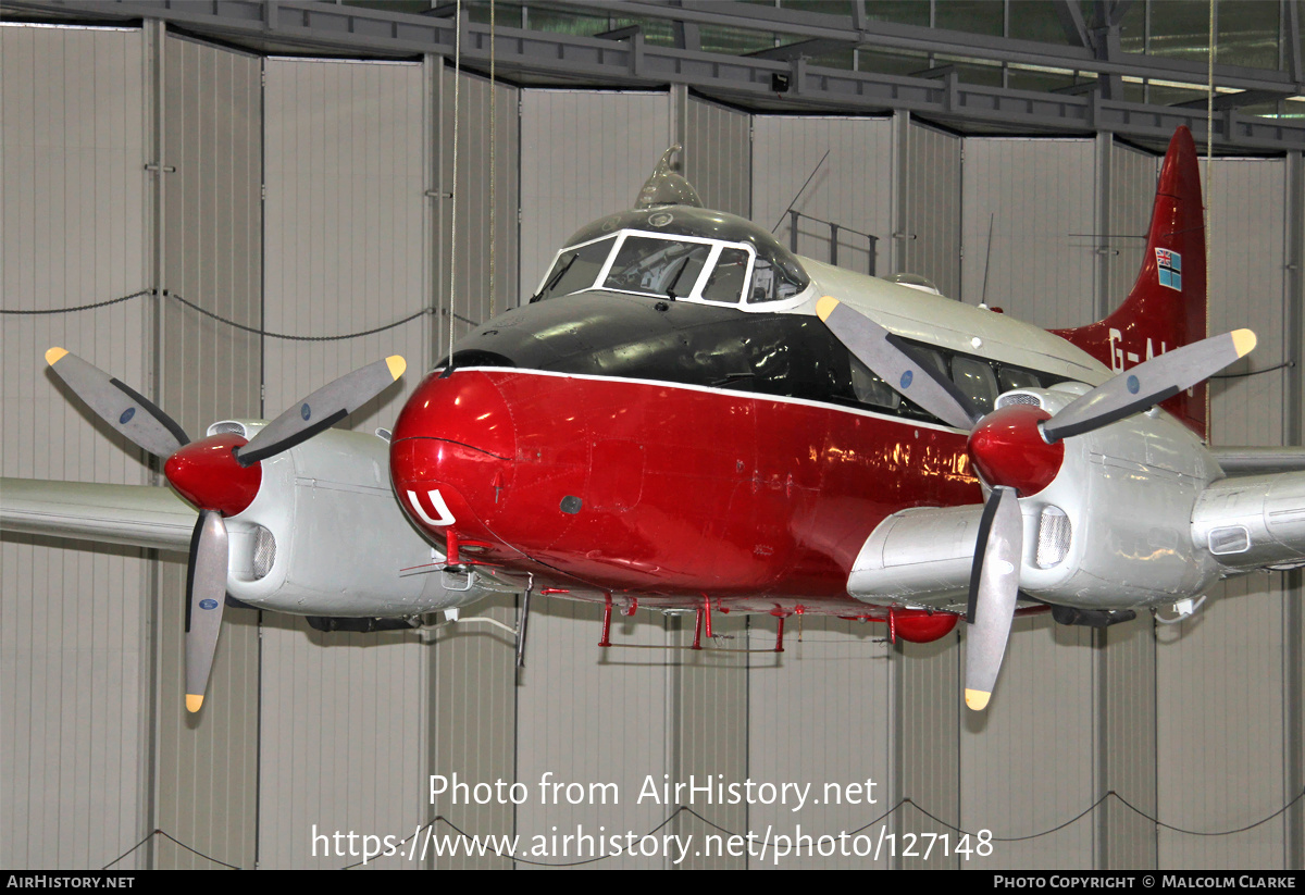 Aircraft Photo of G-ALFU | De Havilland D.H. 104 Dove 6 | Civil Aviation Flying Unit | AirHistory.net #127148