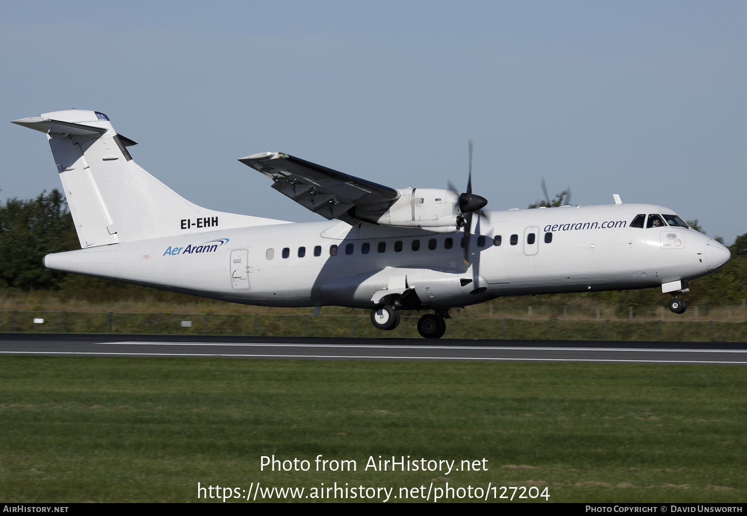 Aircraft Photo of EI-EHH | ATR ATR-42-500 | Aer Arann | AirHistory.net #127204