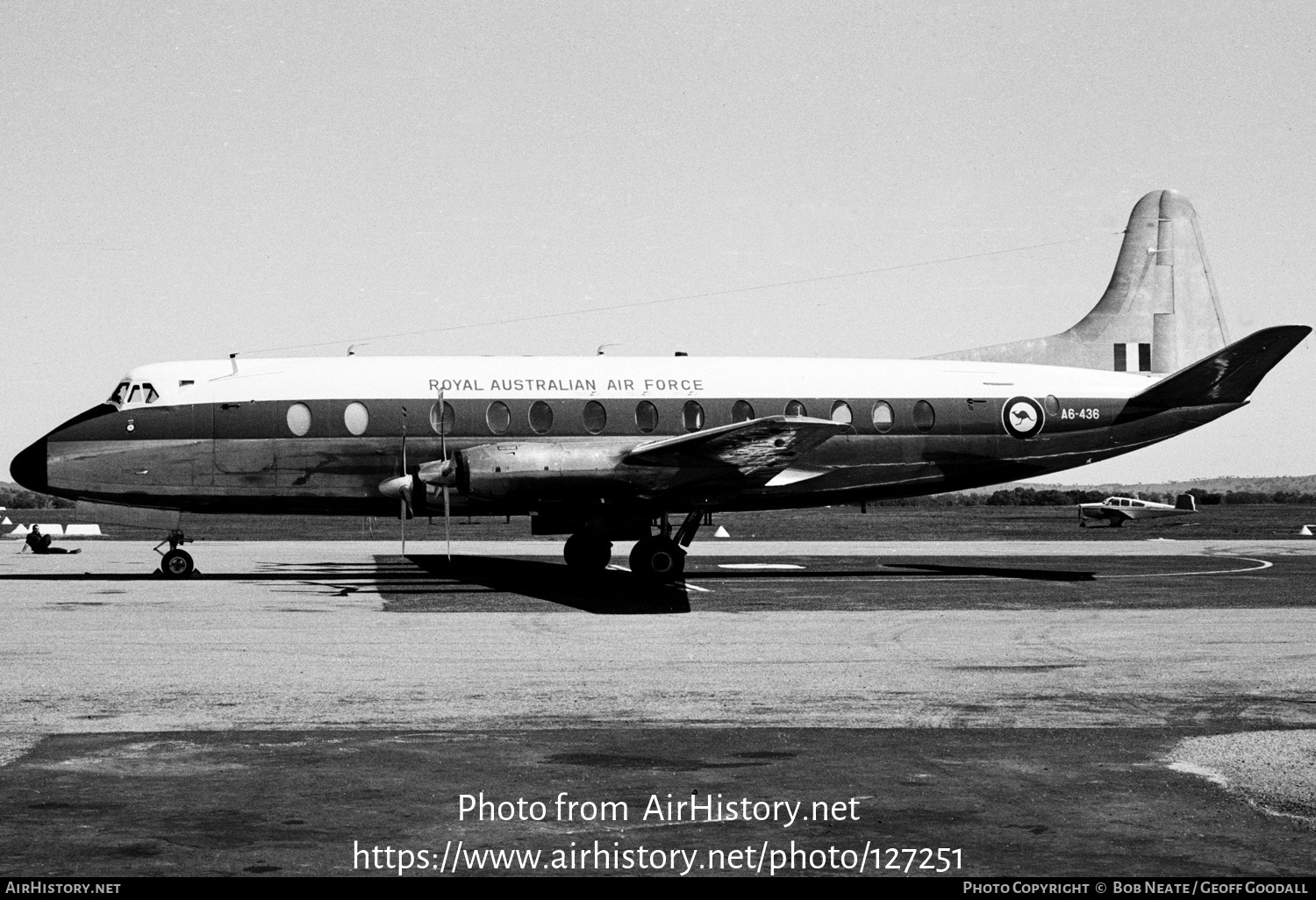 Aircraft Photo of A6-436 | Vickers 816 Viscount | Australia - Air Force | AirHistory.net #127251